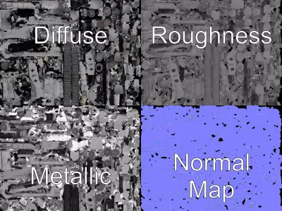 Panzer IV Historic model pack Low-poly 3D model