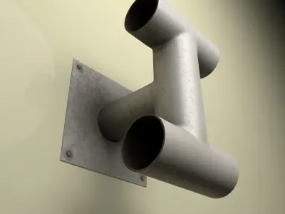 Ventpipe 3D model