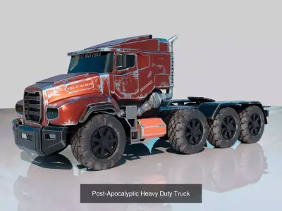 Heavy Industrial and Sci Fi Vehicle Collection 3D Model Pack