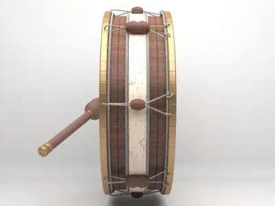 Ramadan Islamic Drum 3D model