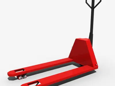 pallet truck 3D model