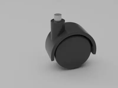 Caster Wheel Free 3D model purchase