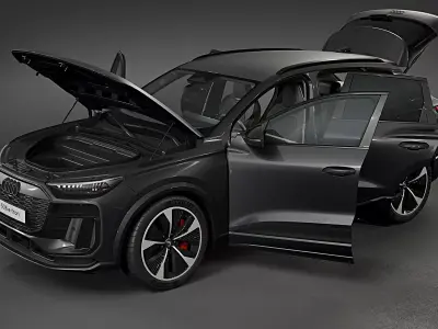 2025 Audi SQ6 e-tron 3D model