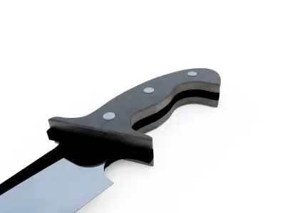 DAGGER samurai sword 3D model