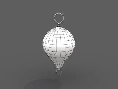 Mooring Buoy Low-poly 3D model