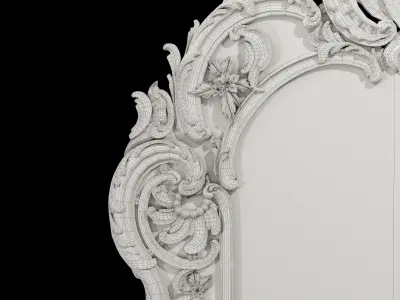 stavros george III style mirror 3D model