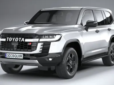 Toyota Land Cruiser GR-Sport 2022 3D model buy