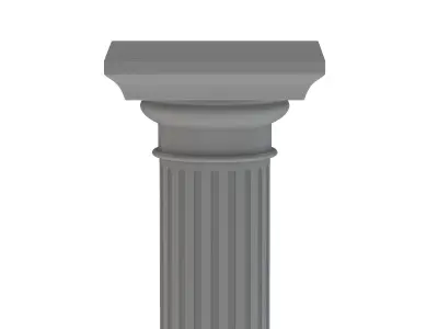 Doric Column  3D model