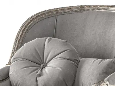 chairish chaise art 5873 3D model