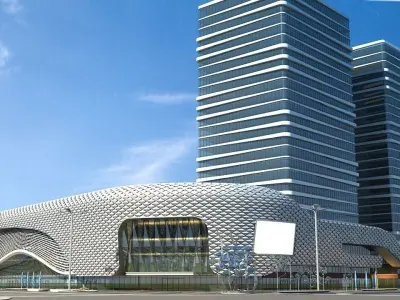 Shopping Mall 3 3D model purchase