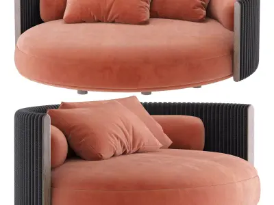 Bezier Cord Outdoor 3D model