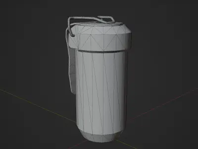 Granade Game Ready Free low-poly 3D model