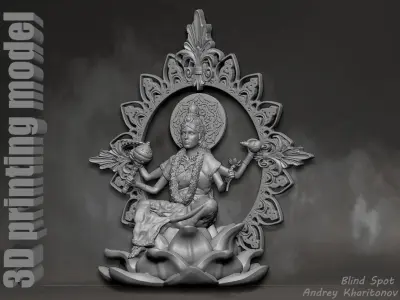 Siddhidatri 3D print model