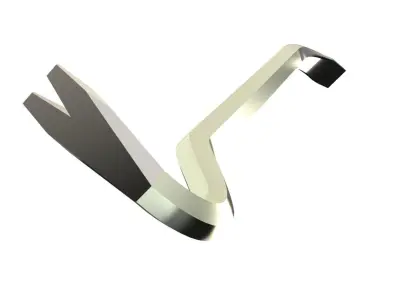 crowbar Low-poly 3D model buy