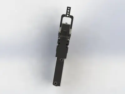 Grampo Pneumatico UCBP 40 Pneumatic Clamp 3D model