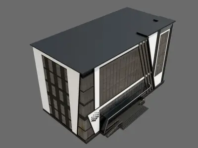 Office Building ID028 3D model