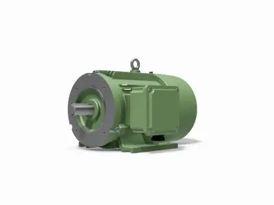 112M B34b Right IEC electric motor - 3D CAD model 3D model