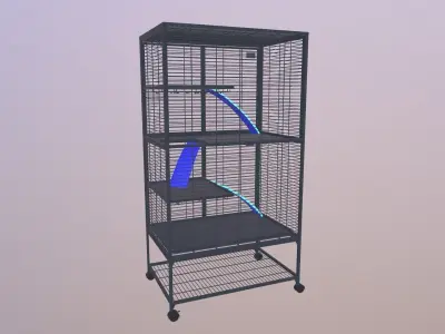 Birds Cage 3D model purchase