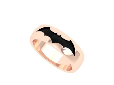 Batman Ring 3D print model
