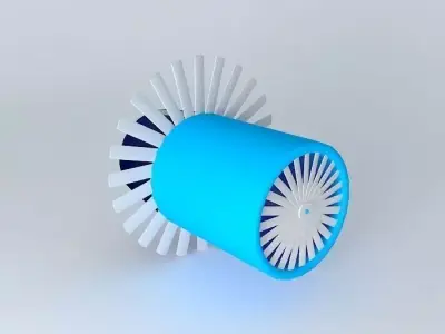World Dynamics Engines Lancoln Free 3D model