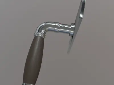 Door Handle 2 Low-poly 3D model