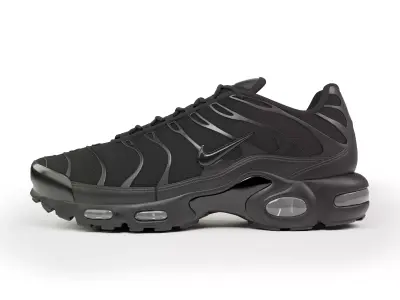 Nike Air Max Plus Black Shoe 3D model