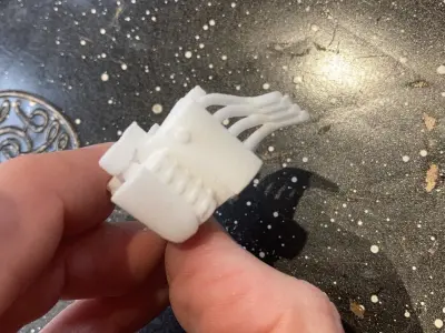 V8 with blower 3D print model