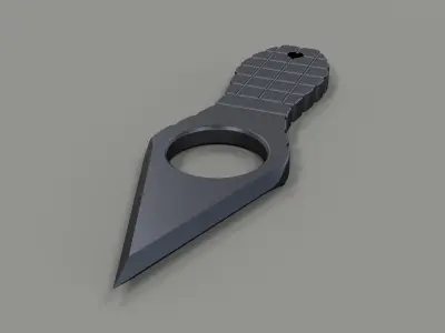 Knife MT-588 3D model
