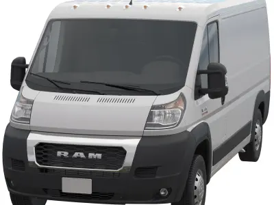2021 RAM PROMASTER 1500 Cargo Van 136  Standard Roof 3D model