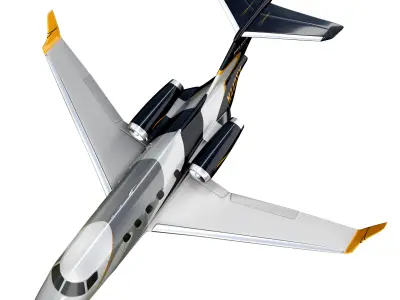 airplane phenom 300 3D model