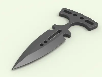 Push dagger 3 3D model
