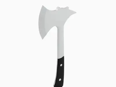 Survival Iron Axe 03 Low-poly 3D model