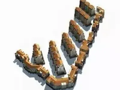 Multi Residential 3D model 10