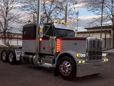 Peterbilt 379 Modular Custom  3D model