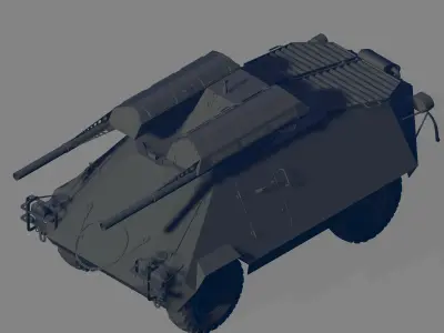 Landsverk U-SH 405 3D model