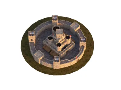 stronghold 3D model
