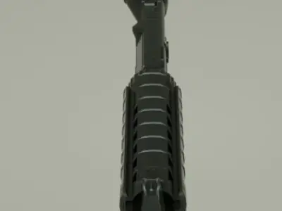 M4A4 CSGO  3D model