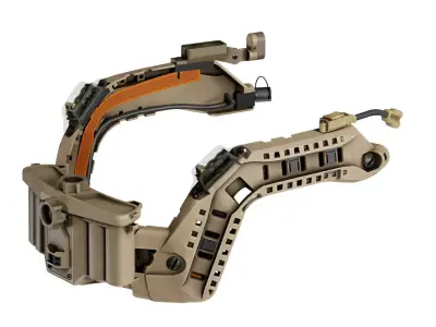 OPSCORE RAILINK DATA ARC RAIL SYSTEM Low-poly 3D model