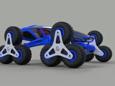Rover II 3D model