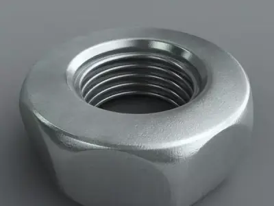 Metal Nut  Free 3D model
