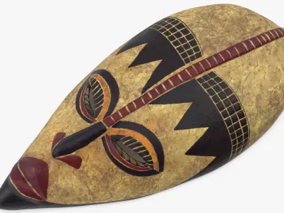  African Nigeria Mask 2 