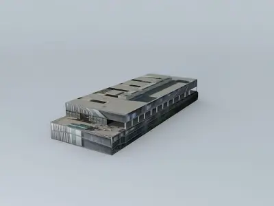 Faculty of Science of labor and social work Free 3D model