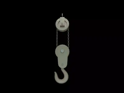 Chain Pulley 3D model