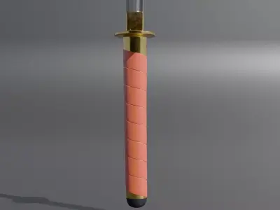 Simple Katana 3D model