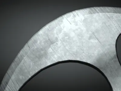 Warrior Axe 3D model