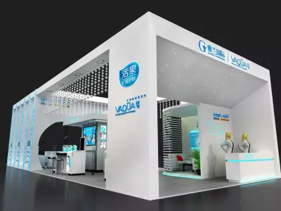 Exhibition - Area - 7X16-3DMAX2011-049 3D model