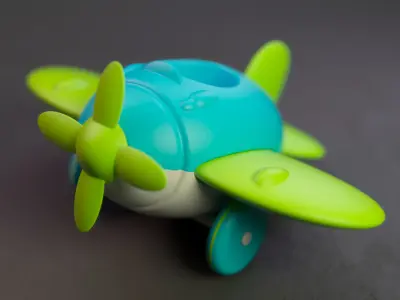 Little Toy Plane 3D model