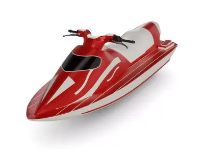 Jet Ski 3D model get