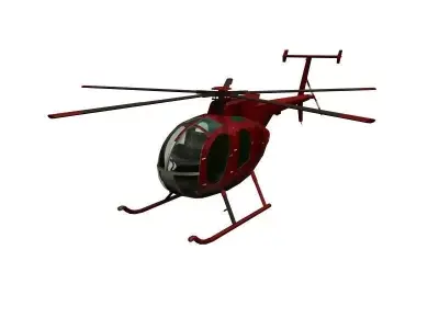 helicopter 3D model 18