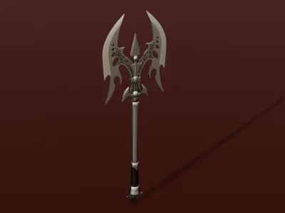 Axe 3D Model Low-poly 3D model buy